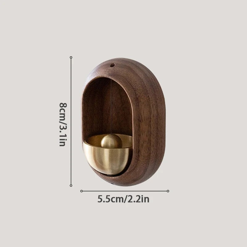 Wooden Doorbell Bird Bell Wind Chimes Wireless Doorbell for Home Creative Entrance Door Bell Aesthetic Room Walll Decor 초인종